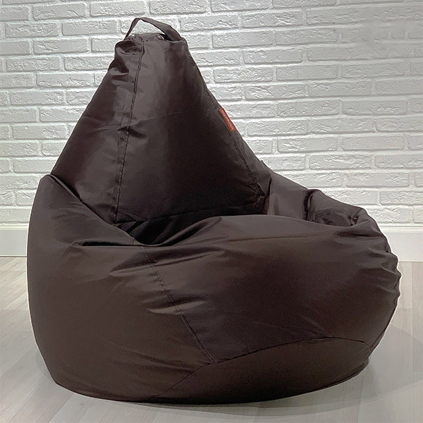 Крісло груша Jolly-L 90см дитяча коричневе