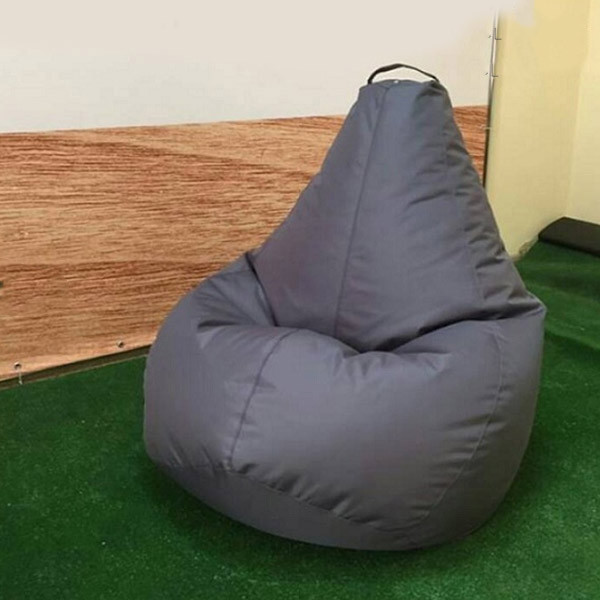 Крісло груша Jolly-M 80см дитяча сіра