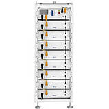 Стійка для високовольтної батареї Deye 3U-LRACK - 8 батарей і BMS, фото 3