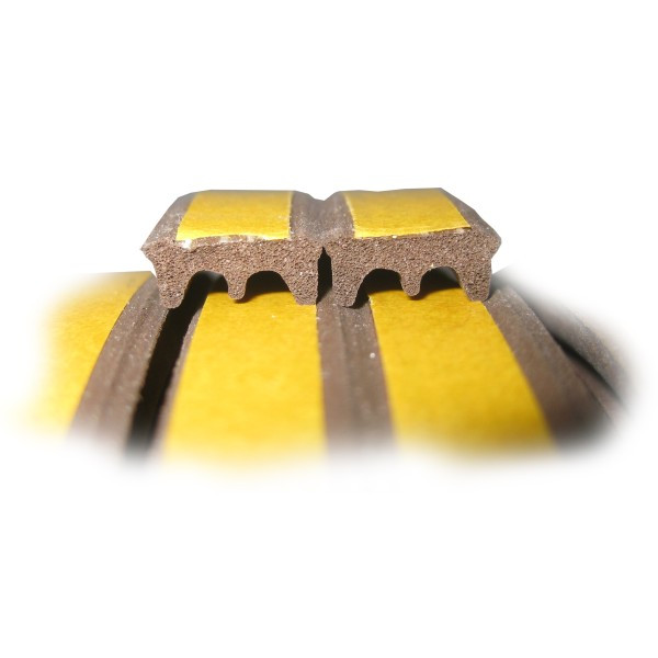 Ущільнювач E-профіль (коричневий) бухта 150 м, фото 1