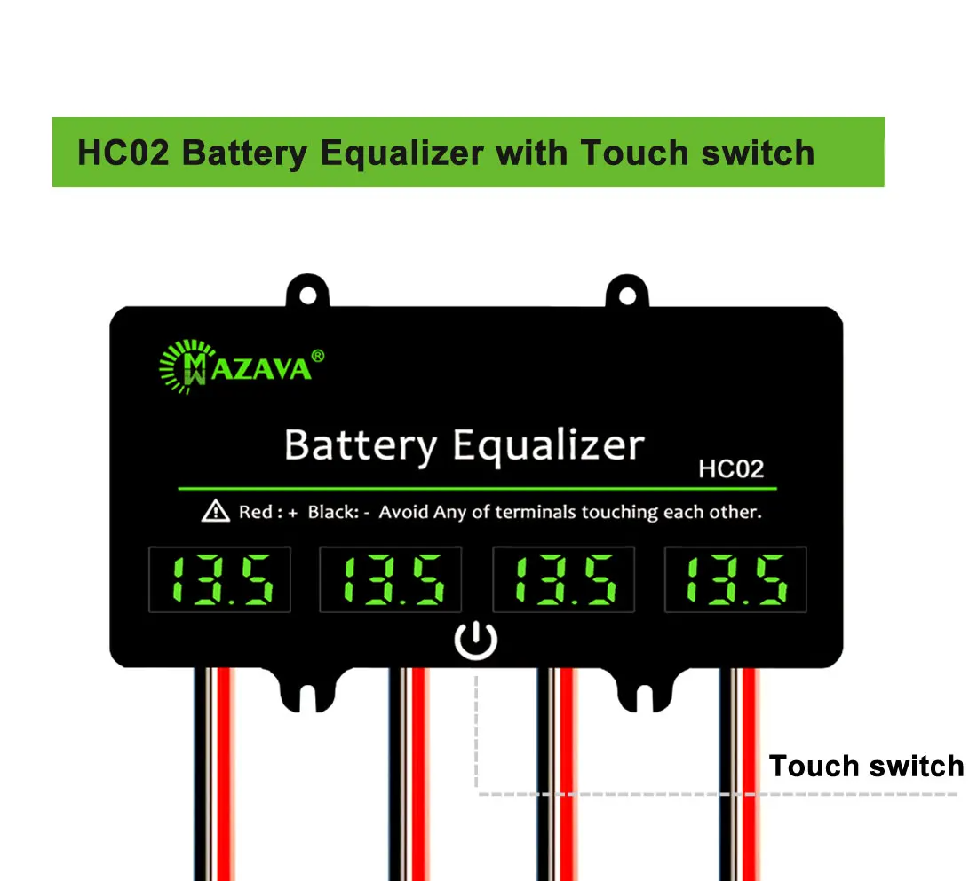 Балансир HC02-SW 4 x 12V @ 0-10A (Mazava)