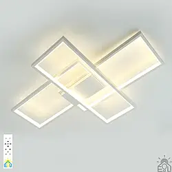Смарт люстра Esllse SVEN 85W 3S SMART LED WHITE біла 690x470x80мм світлодіодна з пультом і додатком для смартфону