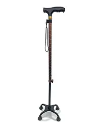 Палиця GC-4 4 регульована за висотою 4- опорна з 4 ніжками з фонариком