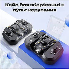 Міні дрон з камерою Xiaomi mini V30 на пульті управління квадрокоптер на радіокеруванні для початківців, фото 5