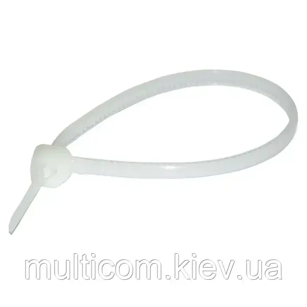 08-01-018W. стяжки 280х4мм, білі, 100 шт./пачка, фото 1
