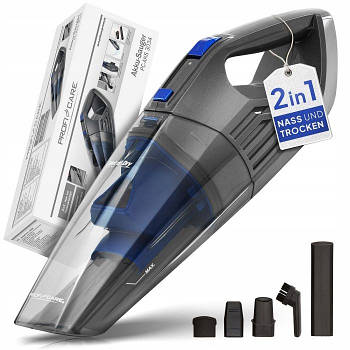 Ручний пилосос ProfiCare PC-AKS 3034 – 2-в-1: сухе та вологе прибирання, акумулятор 14,8 В