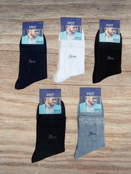 Шкарпетки чоловічі бавовна стрейч YH24-6 р.41-44. Від 10 пар по 11грн., фото 1