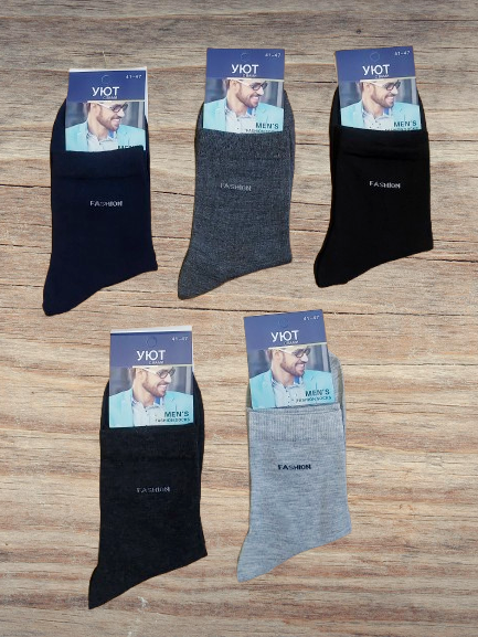 Шкарпетки чоловічі бавовна стрейч YH24-17 р.41-44. Від 10 пар по 11грн., фото 1