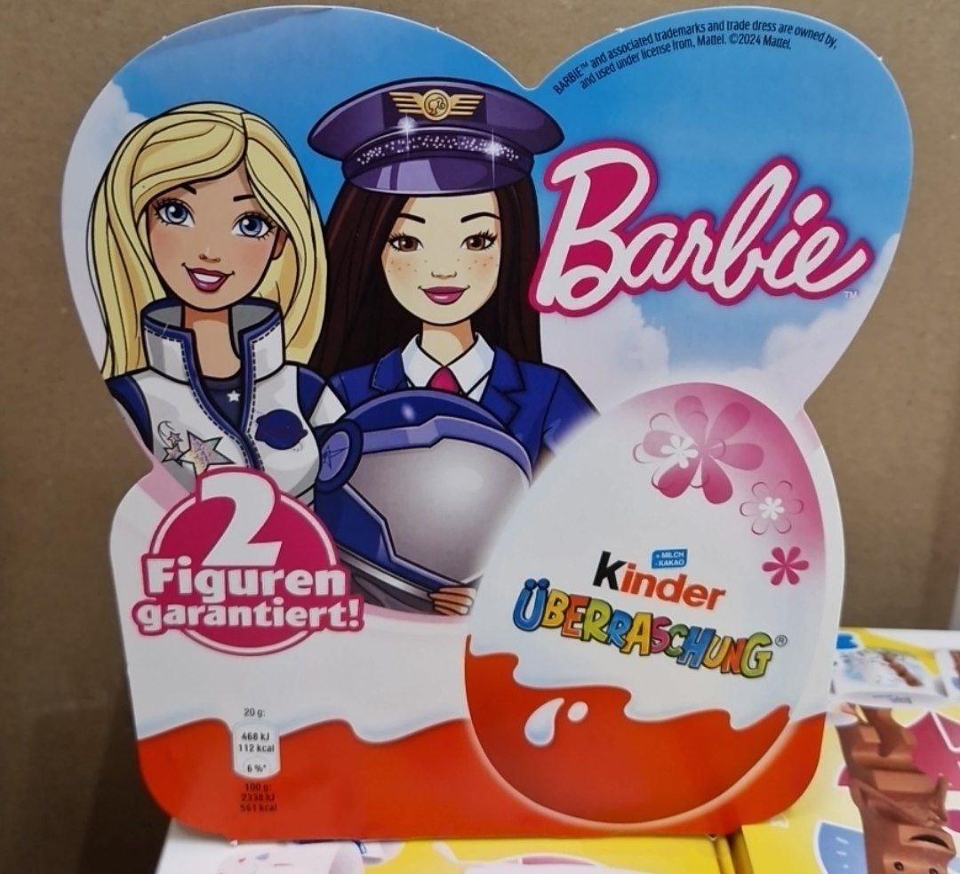 Kinder surprise (4*20 г.) Barbie