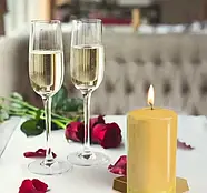 Набір свічок 4 шт. циліндр Жовті  sw40_60_4_010, фото 4