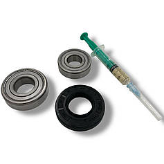 Набір підшипників SKF і сальник для пральної машини Beko (6203+6204+25*50*9/11)