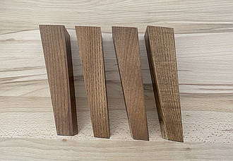 Ніжка дерев'яна меблева піраміда 190мм горіх 4шт