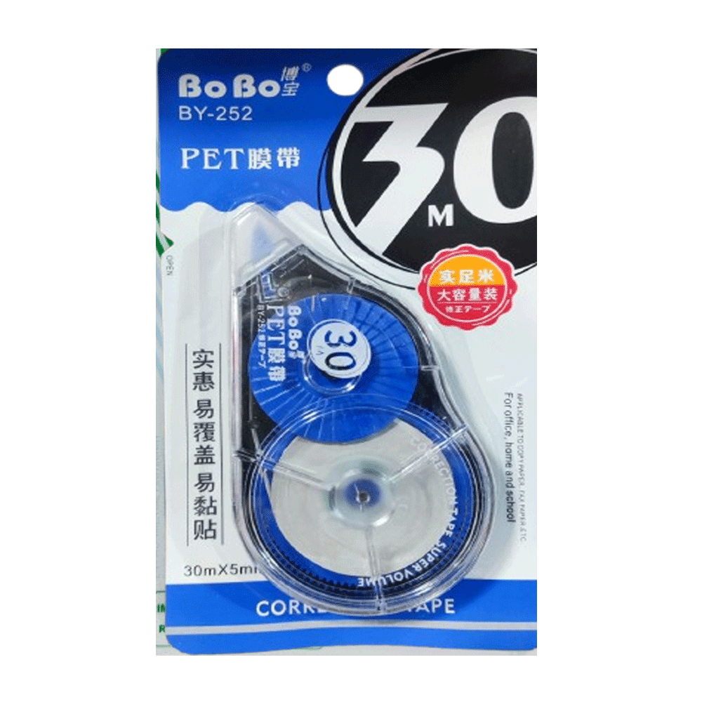 Коректор стрічковий 30 м 5 мм BY-252 24 шт, фото 1