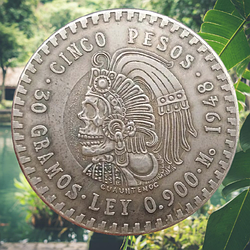 Сувенір монета долар США Банк 1948 р. "Череп вождя Ацтеків". Hobo Coin American Morgan