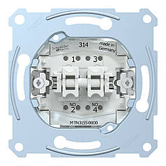 Механізм 2-кнопкового вимикача Merten MTN3155-0000