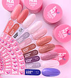 Камуфлююча молочная база з шимером  LunaMoon Cover Base #5 для нігтів, 30 мл., фото 3