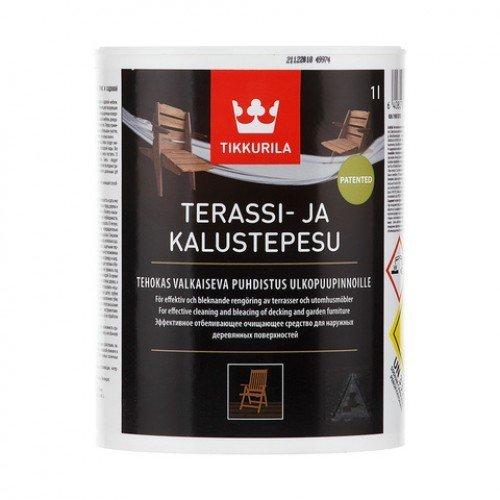 Миючий засіб для дерева Tikkurila Terassi-Ja Kalustepesu (Тіккуріла Терасі-Я Калустепесу) 0,5л, фото 1