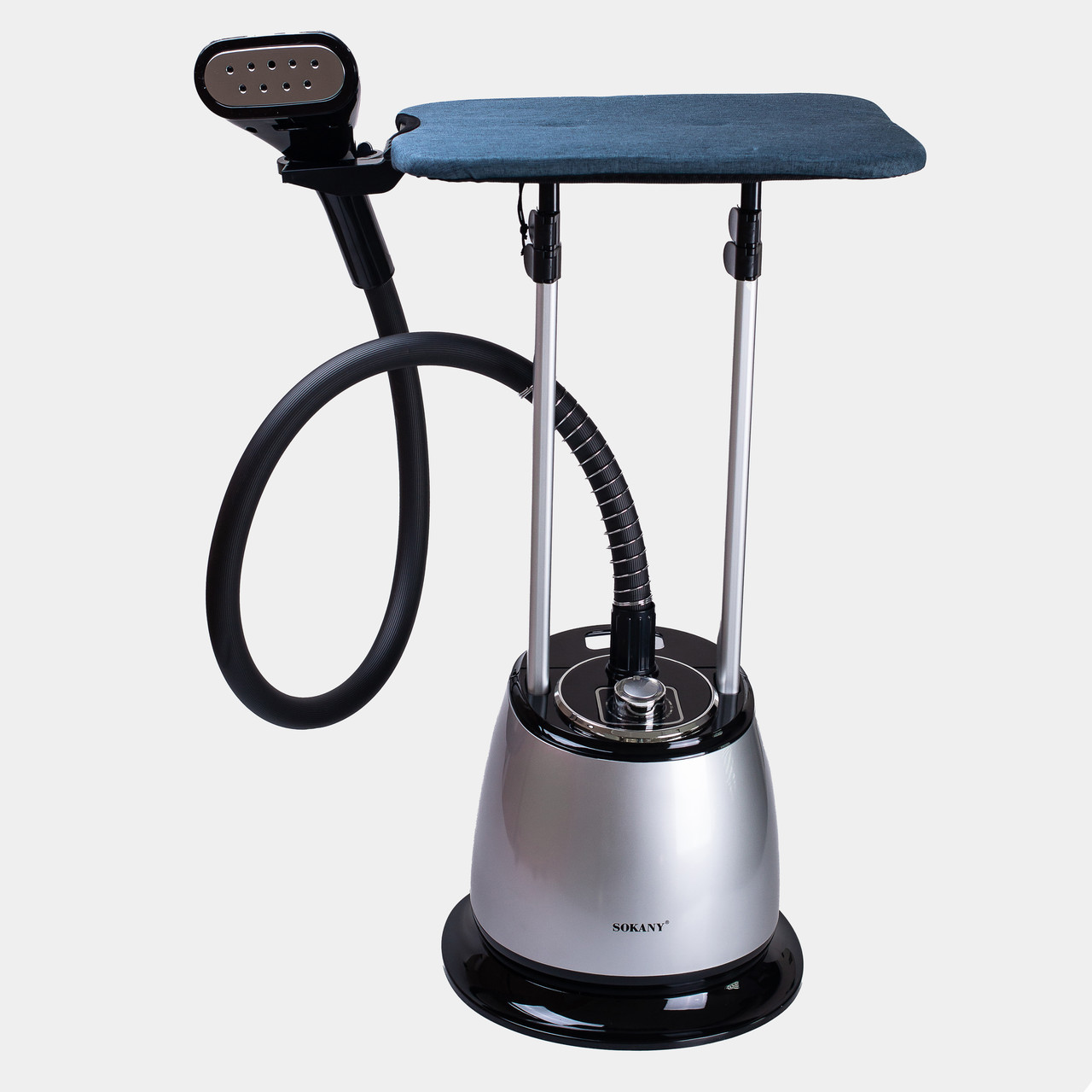 Відпарювач підлоговий вертикальний 2000 Вт парогенератор для одягу на 2.2 л парова праска SOKANY SK-4013