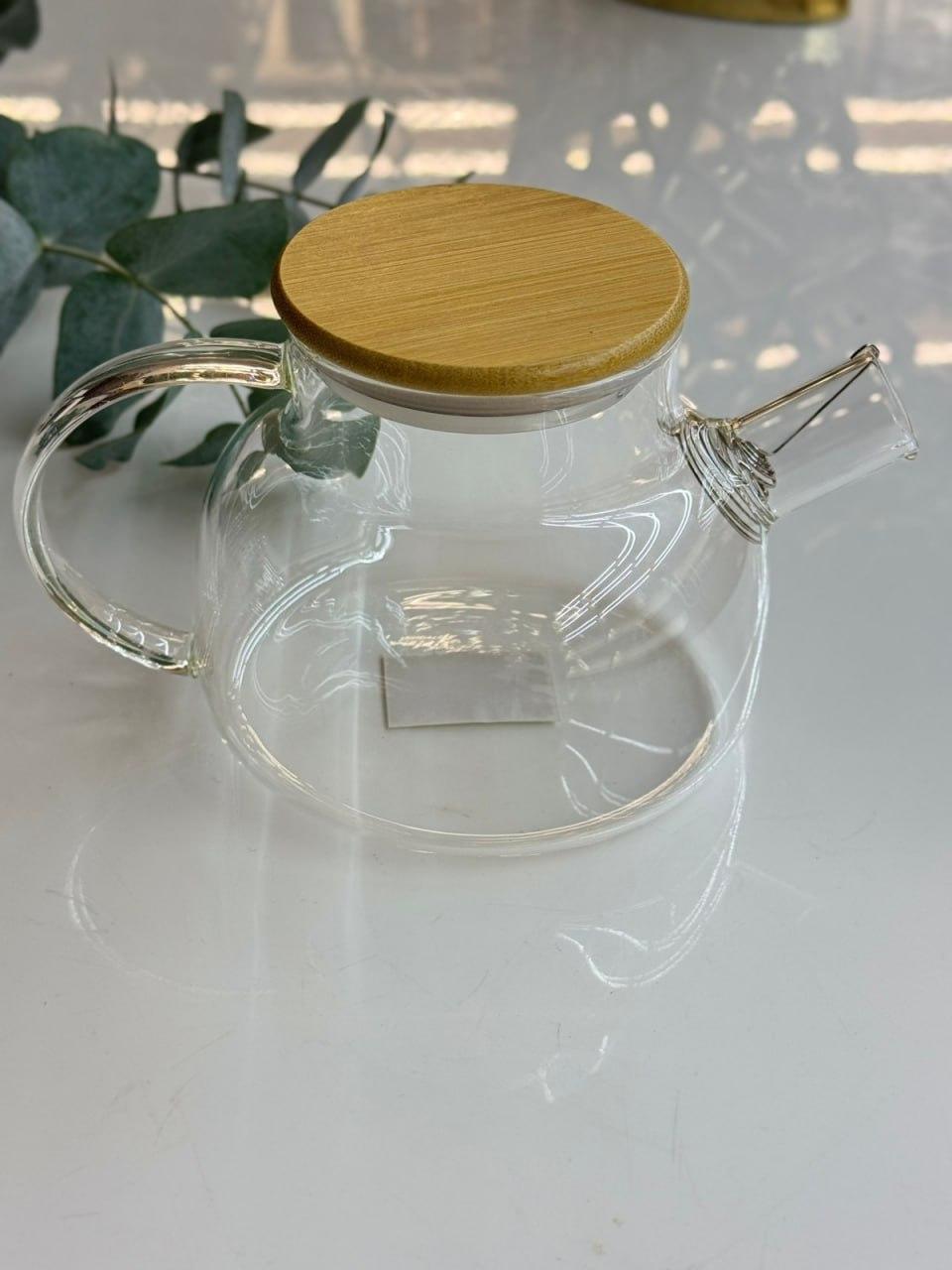 Скляний Чайник "Стокгольм" 800 мл (робочий об'єм 700 мл)