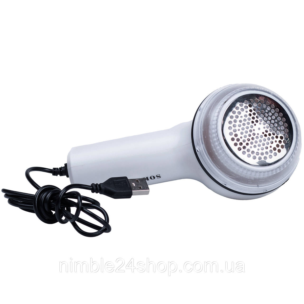 Машинка для стрижки катишок електрична 8 Вт тример для чищення одягу ручний Білий