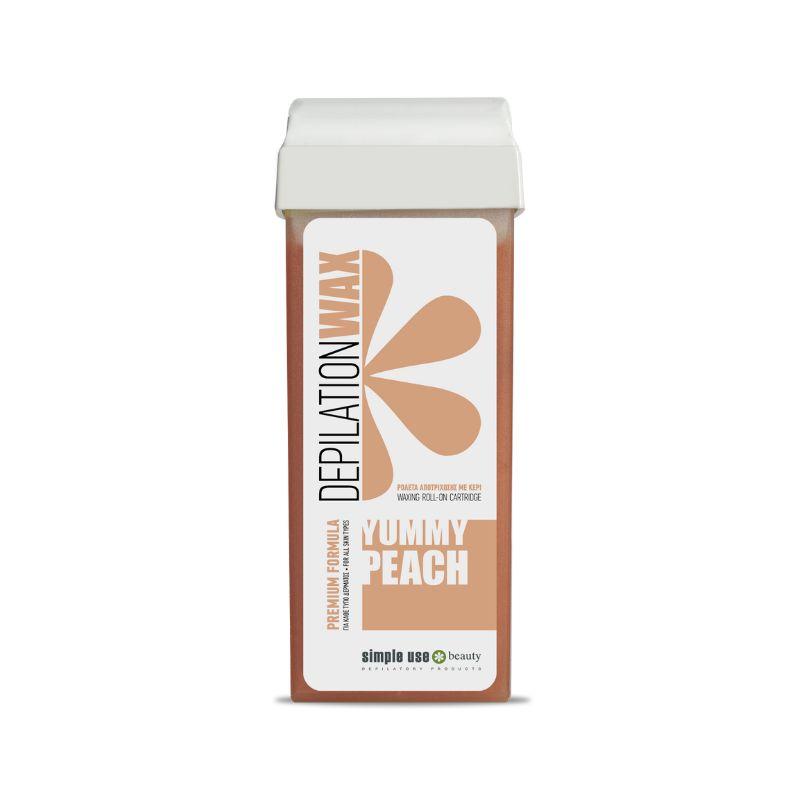 Теплий віск у картриджі Simple Use Beauty «Персик» 100 мл