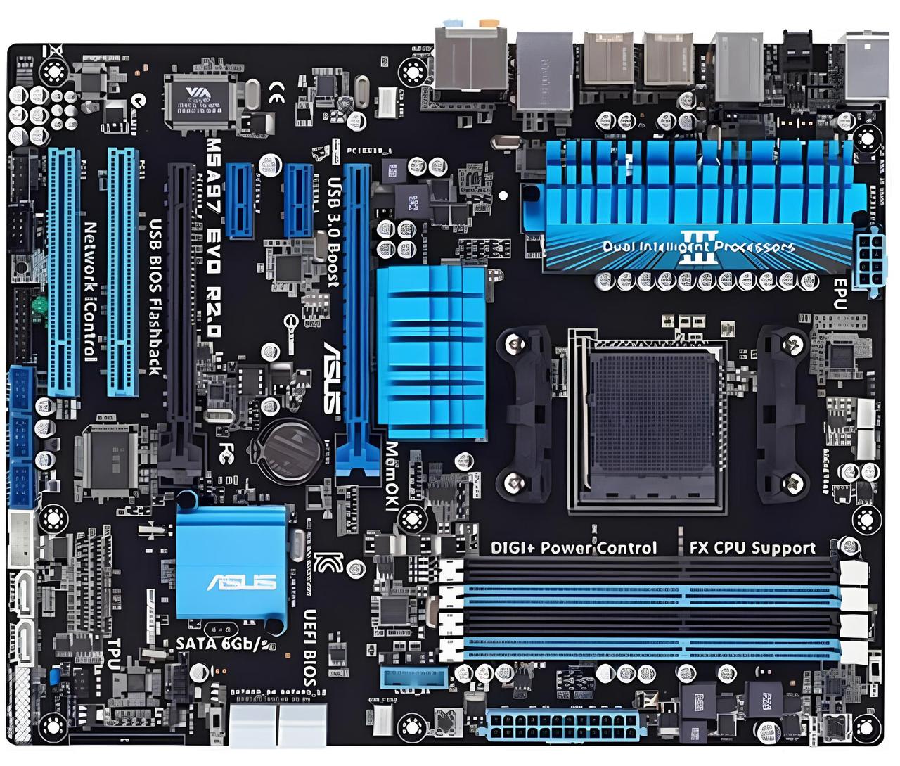 Материнська плата ASUS M5A97 EVO  R2.0   Socket AM3+  Гарантия