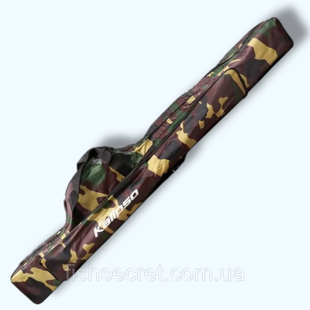 Чохол для вудок під котушку 130 см. 2 відділення Kalipso 13005