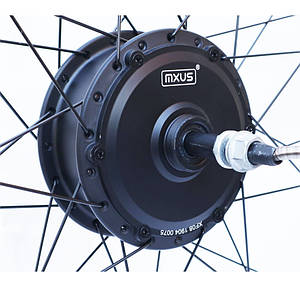 Мотор-колесо MXUS XF08 36V 350W заднє редукторне