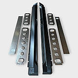 Пороги зовнішні у зборі ВАЗ 2109,21099,2115 вир-во Начало (8 частин), фото 5