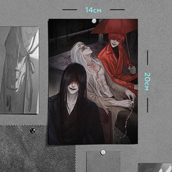 "Містер Кроулінг, Сільвер, Скарлетелла (Хомісайфер / Homicipher)" плакат (постер) розміром А5 (14х20см)