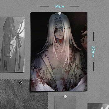 "Містер Сільвер (Хомісайфер / Homicipher)" плакат (постер) розміром А5 (14х20см)