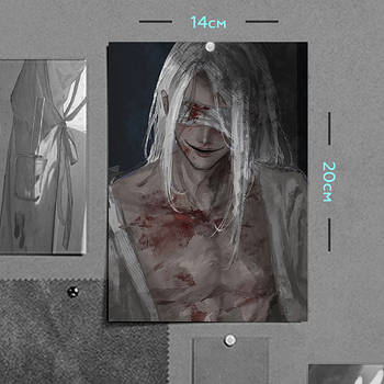 "Містер Сільвер (Хомісайфер / Homicipher)" плакат (постер) розміром А5 (14х20см)