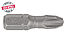 Біта Terex PН3 х 25 мм, з шестигранним хвостовиком 1/4", намагнічена, сталь S2, фото 6