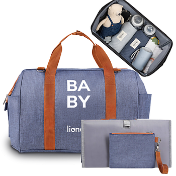 Сумка-органайзер для мам Lionelo Lionelo Ida Blue Denim