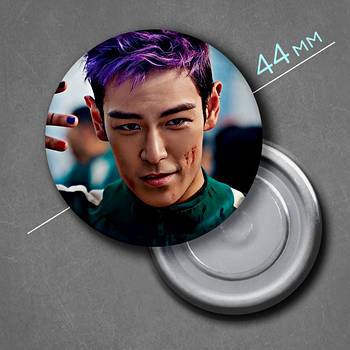 "Танос / Гравець 230 (Гра в кальмара 2 / Squid game 2)" магніт круглий Ø44 мм