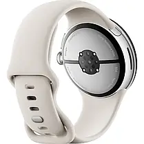 Smart Watch Google Pixel Watch 3 45mm Wi-Fi Polished Silver/Porcelain Band Global version, фото 4