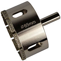 Коронка алмазна по керамограніту 65 мм, HS104965 Haisser