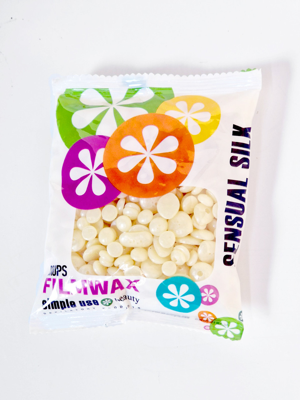 Віск для депіляції плівковий у гранулах Simple Use Beauty "Шовк" 100 г