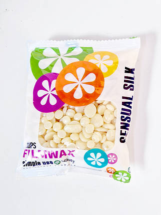 Віск для депіляції плівковий у гранулах Simple Use Beauty "Шовк" 100 г, фото 1