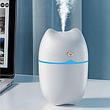 Аромадифузор Humidifier Кіт білий, фото 5