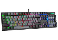 Клавіатура ігрова механічна GamePro GPMK-105 Black USB Blue Switch