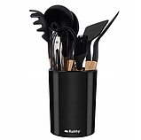 Набір кухонних силіконових приладів у підставці 12 шт Ruhhy (21804), фото 2