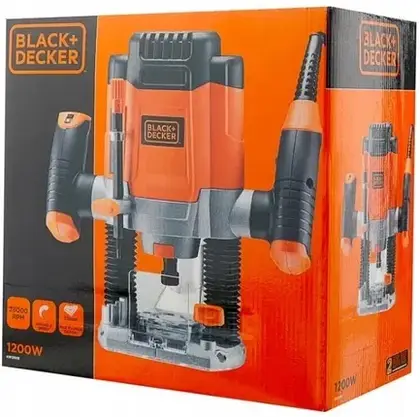 Фрезер Black&Decker Frezarka górnowrzecionowa (KW1200E-QS), фото 5