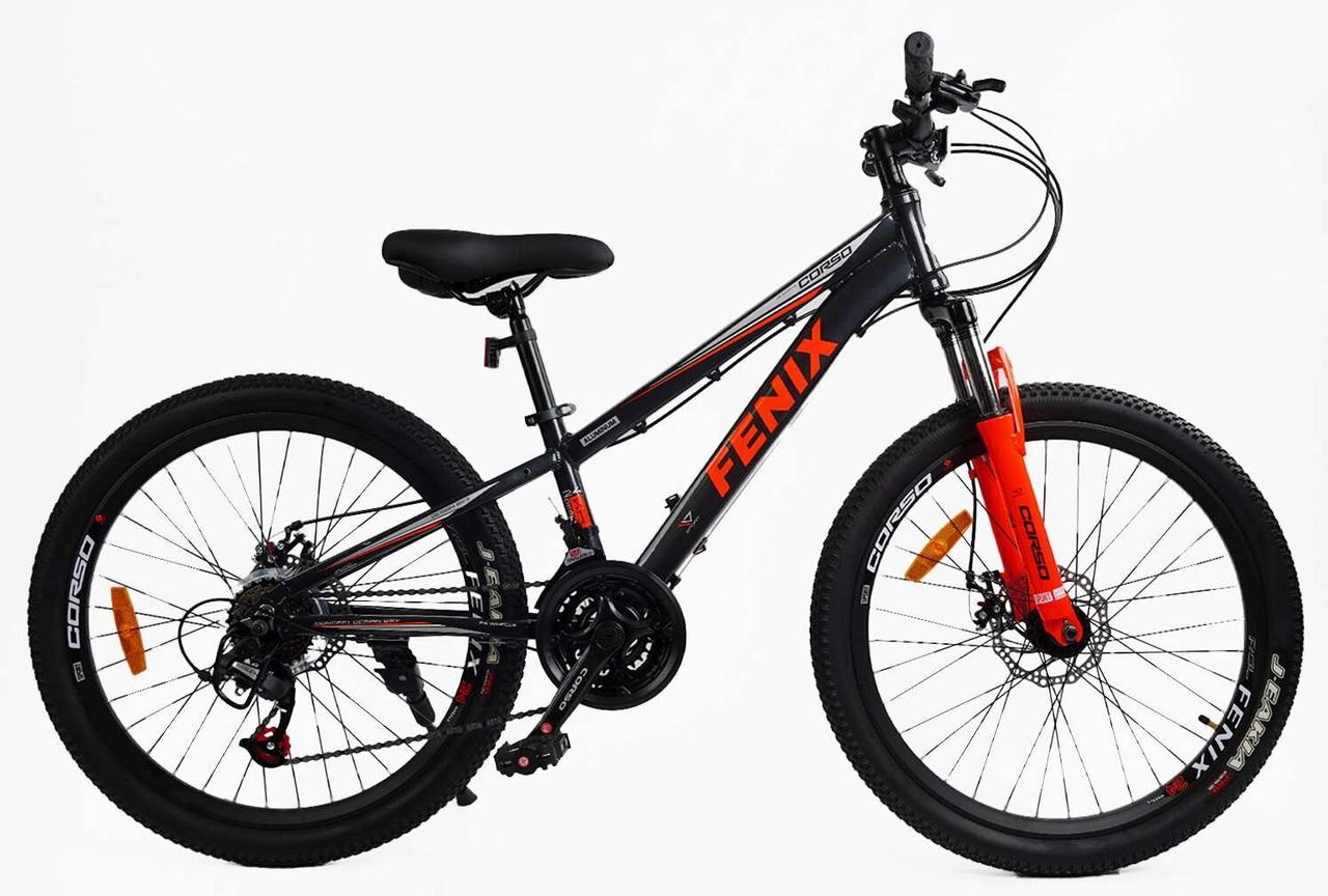 Підлітковий велосипед CORSO FENIX 24" FX-24912, фото 1