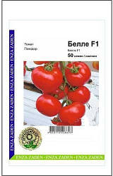 Насіння томату Белле F1, 50 сем — ранній (65 дн), червоний, плоско-круглий, індетермінантний, Enza Zaden