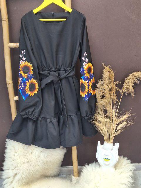 Сукня для дівчинки вишиванка Соломія, розміри 98-164