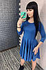 Елегантна сукня блакитного кольору, фото 2