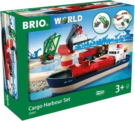 Іграшка Brio Kolejka Załadunek W Porcie 33061