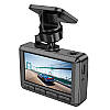 Автомобільний відеореєстратор HOCO Driving recorder with display DV2 2.45" 1080p/30fpsi, фото 3