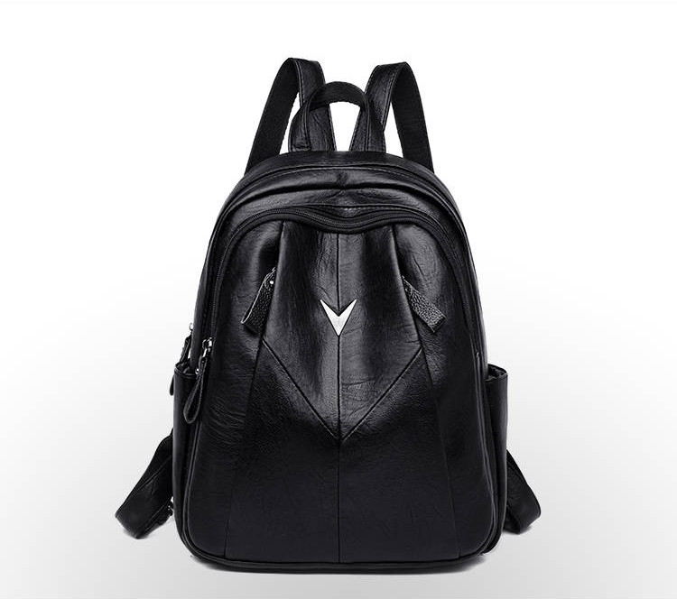 Жіночий рюкзак еко-шкіра 1157 Black